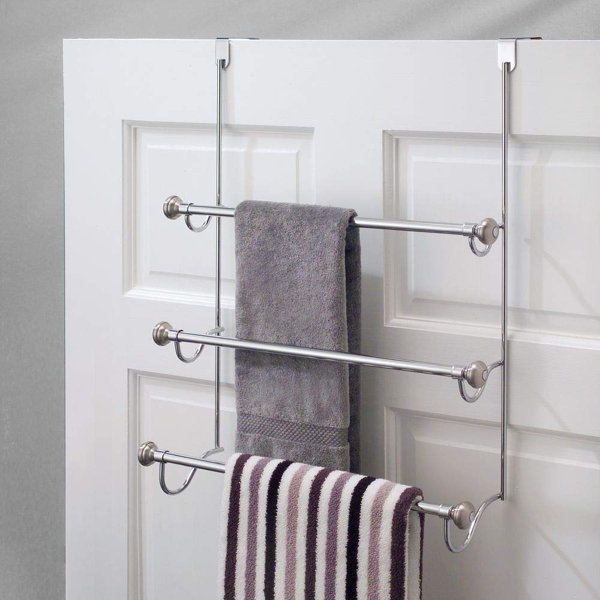 Towel hanger deals door